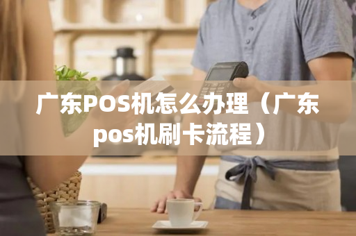 广东POS机怎么办理（广东pos机刷卡流程）-第1张图片-银联POS机中心